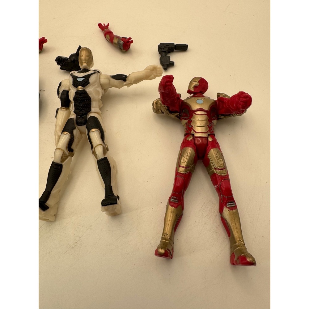 Marvel Avengers Action Figure Lot Iron Man Patriot‎ War Machine Figures - Picture 5 of 5